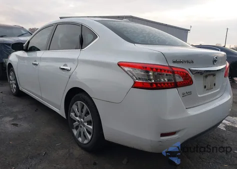 2015 Nissan Sentra Sv из США, поврежденный, VIN 3N1AB7AP3FY356107